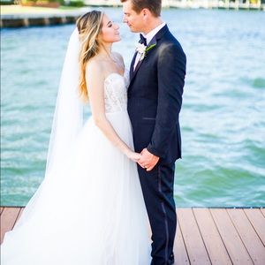 BHLDN Strapless Wedding Dress